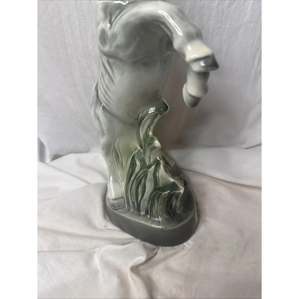 Vintage Jim Beam Trophy Horse Decanter Kentucky Straight Bourbon 1962 Bar Liquor